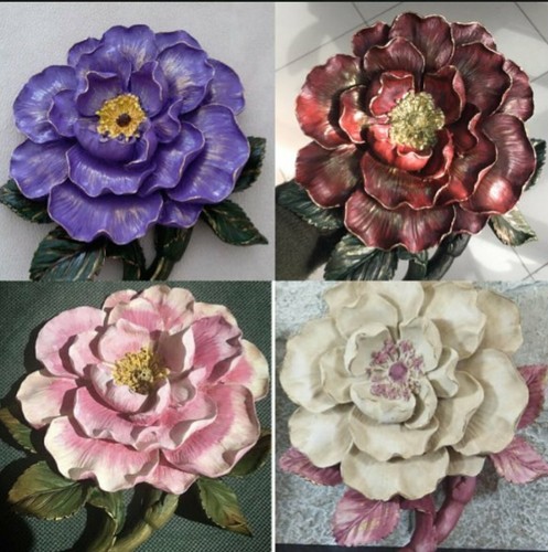 Moule silicone rose fleur - silicone, 3d