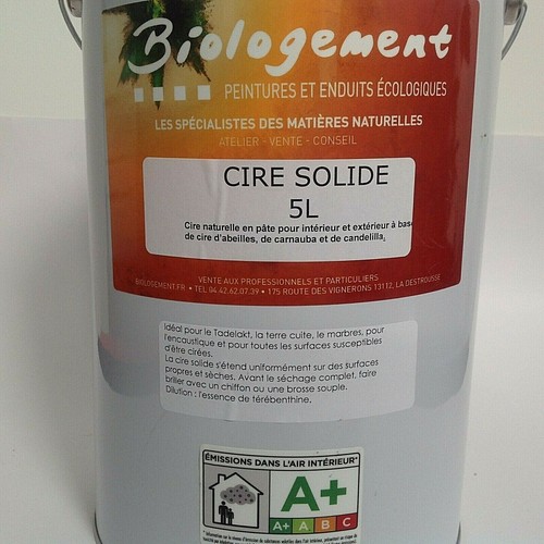 Cire solide naturelle - solide,