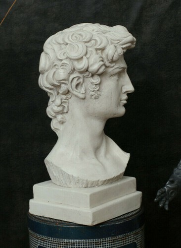 Buste tête david - tête, de